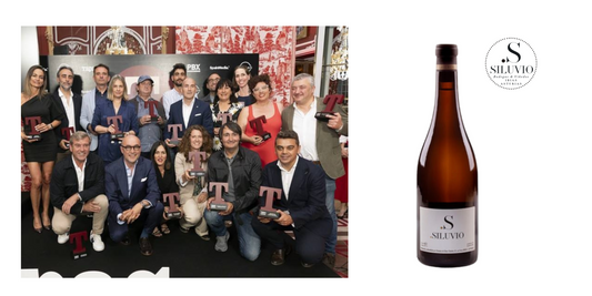 Siluvio Bodegas y Viñedos de Asturias galardonado con la T de vino de TAPAS MAGAZINE en su primera edición